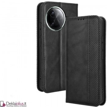 Dirbtinės odos atverčiamas dėklas su skyreliais - juodas (Xiaomi Poco F7 Pro/Poco F7 Ultra) Dirbtinės odos atverčiamas dėklas su skyreliais - juodas (Xiaomi Poco F7 Pro/Poco F7 Ultra)